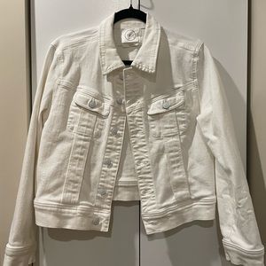 White Jean Jacket Nordstrom